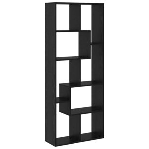 vidaXL Bibliothèque Chêne noir 67 x 25 x 162 cm Bois d'ingénierie