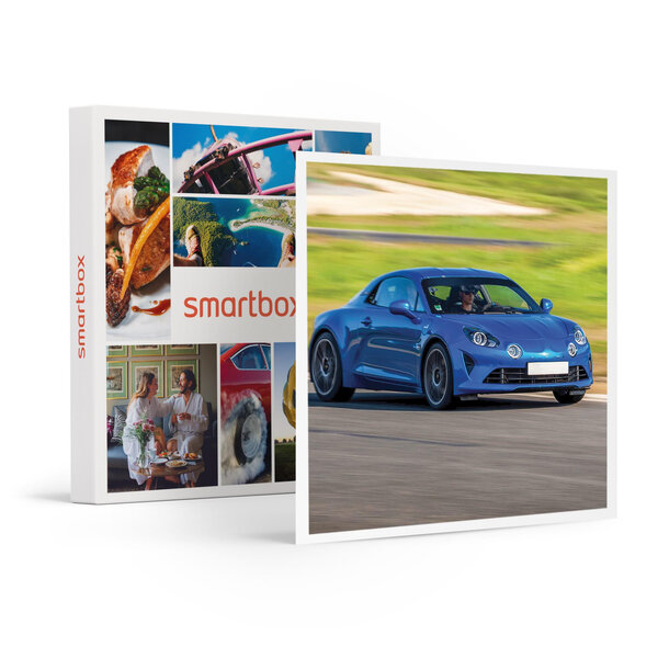 Sensations fortes sur circuit : 2 tours mémorables à bord d'une alpine a110r - smartbox - coffret cadeau sport & aventure