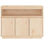 vidaXL Buffet 104 5x34x80 cm Bois massif de pin