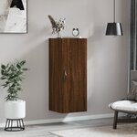vidaXL Armoire murale chêne marron 34 5x34x90 cm bois d'ingénierie