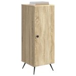 vidaXL Buffet Chêne Sonoma 33 x 34 5 x 90 cm Bois d'ingénierie