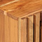 vidaXL Meuble TV 80x34x46 cm bois d'acacia massif