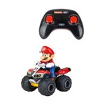 CARRERA RC 370200970 - Voiture RC 2 4GHz Mario Kart Mario Quad
