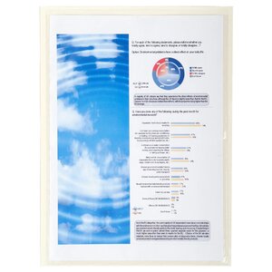 Sachet De 10 Pochettes Adhésives Pvc Lisse 14/100e - A4 - Cristal - X 5 - Exacompta