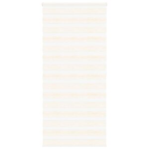 vidaXL Store zèbre beige marbré largeur du tissu 110 9 cm polyester
