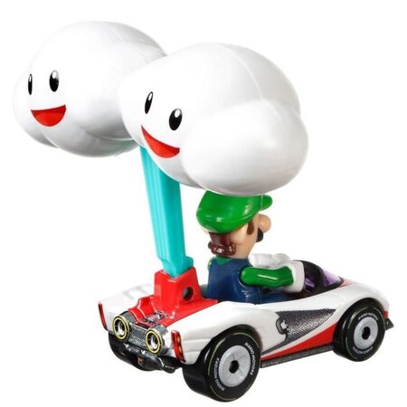 Mario kart hot wheels luigi online