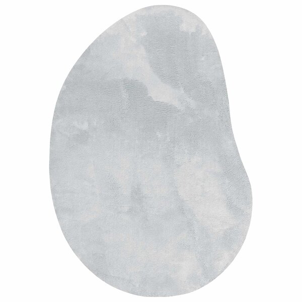 vidaXL Tapis de surface HUARTE Gris 120 x 170 cm Polyester
