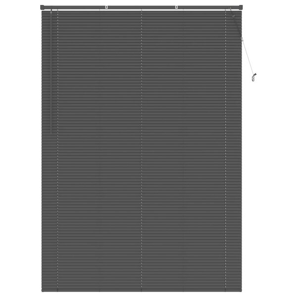vidaXL Store Vénitien Réglable Gris Argenté 213 x 160 cm PVC