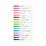 Paper Mate Flair Candy POP - 24 feutres - Assortiment de couleurs - pointe moyenne 0.7 mm