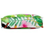 vidaXL Coussin Pallet pour dossier Jungle Tropical 50x40x12 cm Tissu Oxford