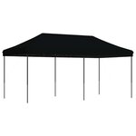 vidaXL Tente de fête 292 x 580 x 315 cm Noir Tissu Oxford