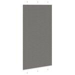 vidaXL Store plissé anthracite 110x200 cm largeur du tissu 109 4 cm
