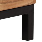 vidaXL Buffet Bois d'acacia solide 60x35x76 cm Marron