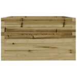 vidaXL Jardinière 80x80x49 5 cm bois de pin imprégné