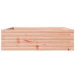 vidaXL Jardinière 80x80x23 cm bois massif de douglas