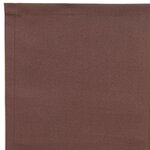 vidaXL Toile de rechange pour store banne Marron 10 x 1.6 m tissu