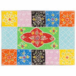 vidaXL Cabinet de chevet avec tiroir 2 Pièces Multicolore 40 x 30 x 28 cm