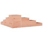 vidaXL Jardinière de jardin à 4 niveaux 106 x 104 5 x 36 cm Bois massif Douglas
