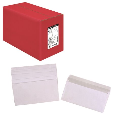 Enveloppe 110x220 Italique - Lot de 500