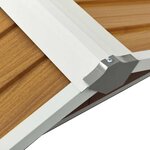 vidaXL Abri pour robot de jardin 92x97x63 cm Acier galvanisé Marron