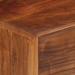 vidaXL Meuble TV 118x30x55 cm Bois d'acacia massif