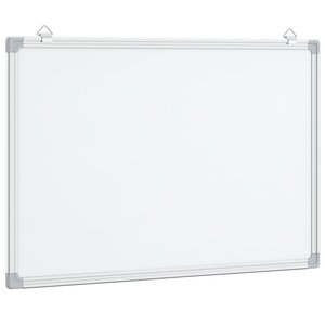 vidaXL Tableau blanc magnétique 60x40x1 7 cm aluminium