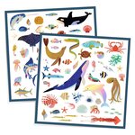Ocean pochette de 160 stickers a effets