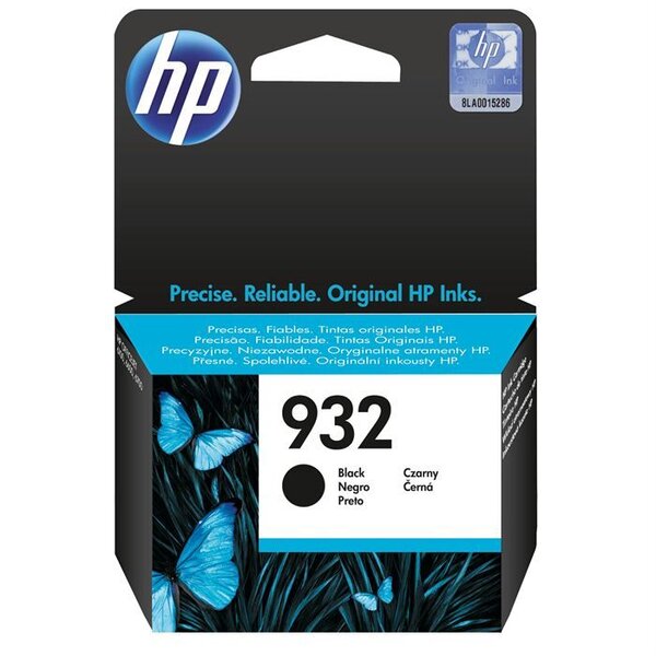 Hp 932 cartouche d'encre noire authentique pour hp officejet 6100/6600/6700/7100/7510/7610 (cn057ae)
