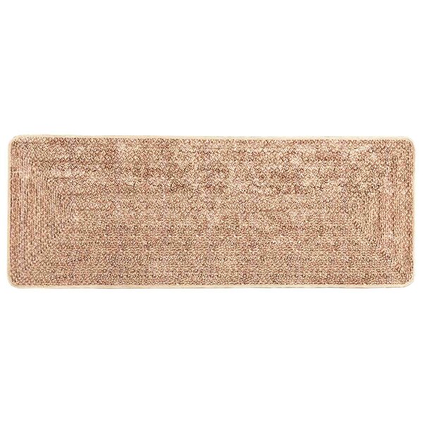 vidaXL Coureur de Tapis MARSA Jaune 100 x 250 cm Polyester et PVC