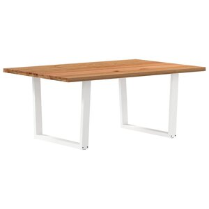 vidaXL Table à manger 180x120x74 cm bois de chêne massif rectangulaire