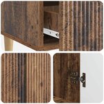 vidaXL Buffet Bois ancien 66 x 34 5 x 95 cm Bois d'ingénierie