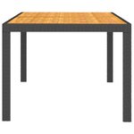 vidaXL Ensemble à manger d'extérieur 5Pièces avec coussins Résine tressée