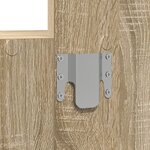 vidaXL Table de Toilette Marron 60 x 40 x 70 cm Bois d'ingénierie