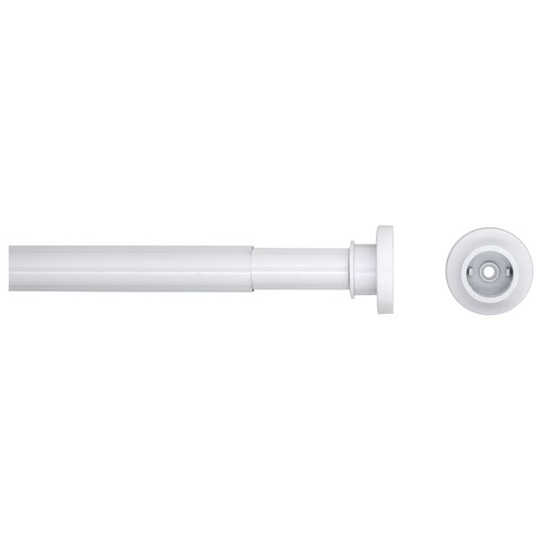 Sealskin Tringle de rideau de douche télescopique 125-220 cm Blanc