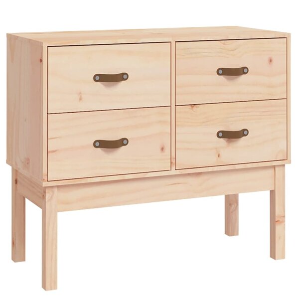 vidaXL Armoire console 90x40x78 cm Bois de pin solide