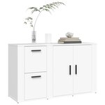 vidaXL Buffet Blanc 100x33x59 5 cm Bois d'ingénierie