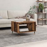 vidaXL Table basse Bois ancien 60 x 50 x 40 cm Bois d'ingénierie