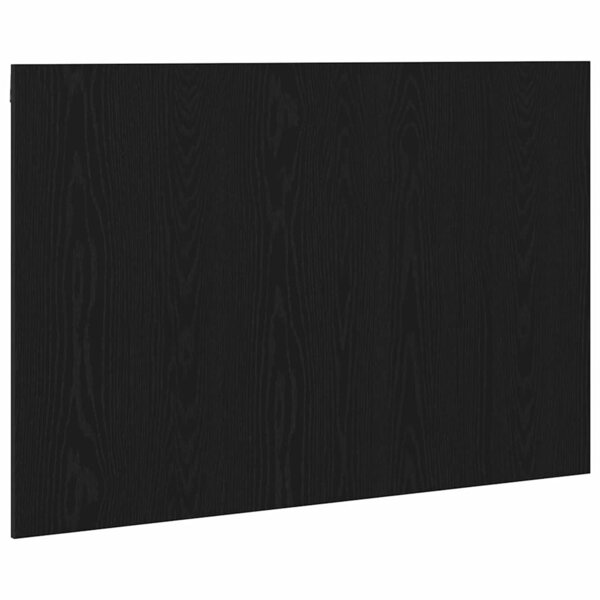 vidaXL Tête de lit Chêne noir 120 x 1 5 x 80 cm Bois d'ingénierie