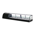 Vitrine réfrigérée à tapas pro - 5 x gn 1/3 - polar - r600a - plastique