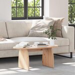 vidaXL Table basse Naturel 80 x 40 x 35 cm Bois massif en pin