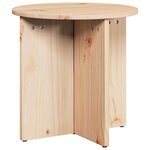 vidaXL Table basse 2 Pièces Naturel