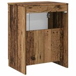 vidaXL Armoire de salle de bain Bois ancien 54 x 41 x 70 cm