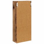 vidaXL Armoire murale de salle de bain Bois ancien 30 x 14 x 70 cm