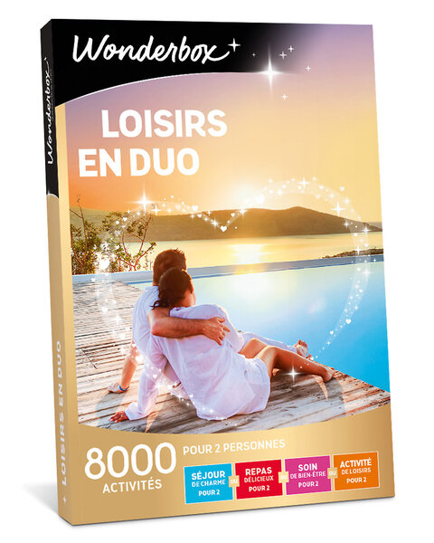 Coffret cadeau - WONDERBOX - Loisirs en duo