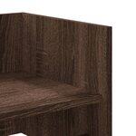 vidaXL Étagère murale chêne marron 100x35x30 5 cm bois d'ingénierie
