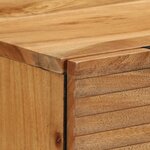 vidaXL Buffets en bois massif d'acacia 3 pièces  60x33x75 cm