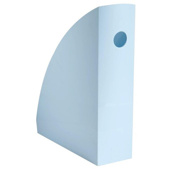 Porte-revues Mag-cube Aquarel - Bleu Pastel - Exacompta