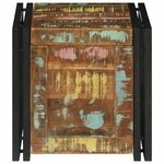 vidaXL Boîte de Rangement 40 x 40 x 40 cm Bois d'acacia massif
