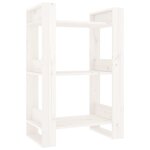 vidaXL Bibliothèque/Séparateur de pièce Blanc 60x35x91 cm Bois de pin
