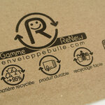 Enveloppes à bulles recyclées RENEW C/3 format 150x215 mm